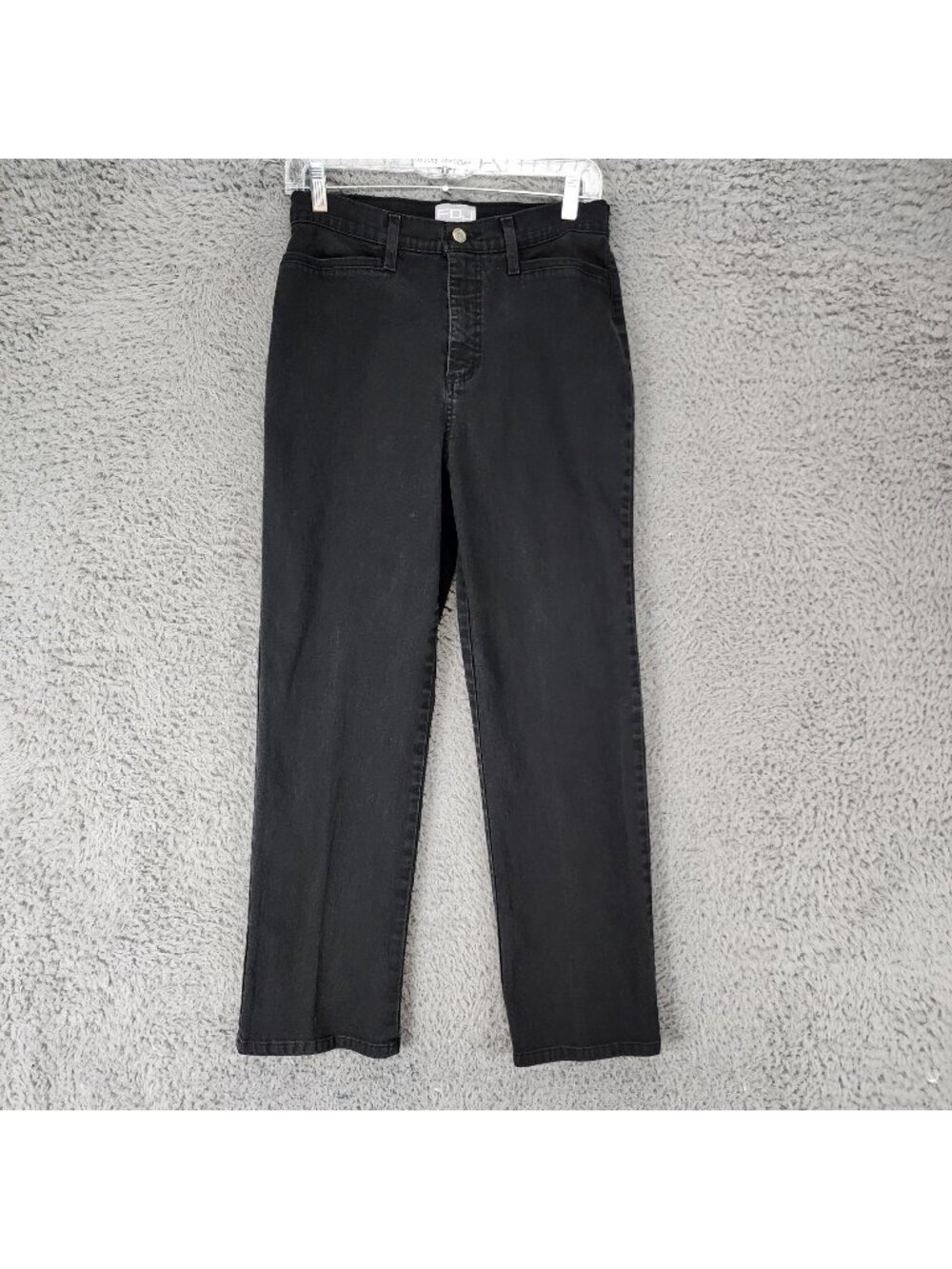 French Dressing Jeans Womens 28 Black High Rise Straight